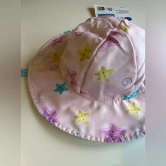 FlapJackKids reversible sun hat UPF 50+ (size XS) NWT - Picture 6 of 8